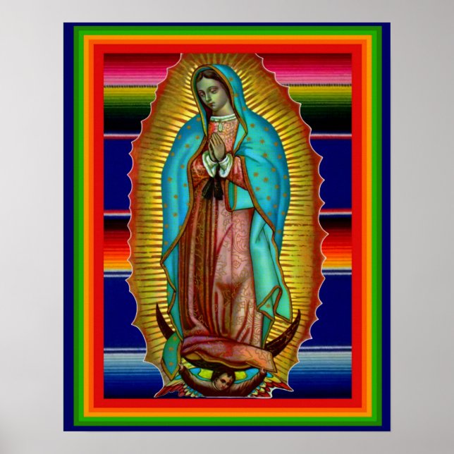 Póster Poster de imágenes impresas de nuestra Señora de G (Frente)