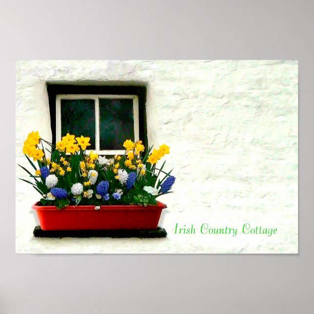 Póster Poster de imágenes irlandesas (Frente)