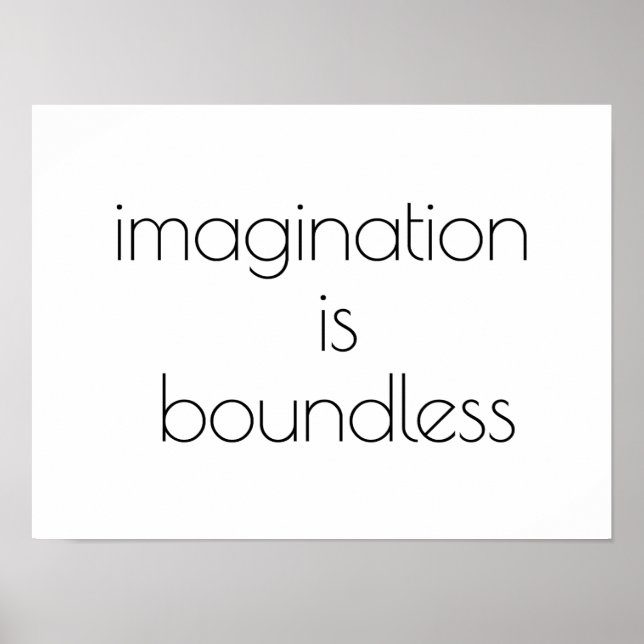 Póster Poster de imaginación (Frente)
