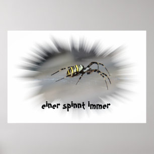 Póster poster de immer de espinilla de einer