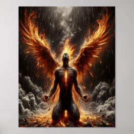 Póster Poster de incendio interno de Pheonix Rising
