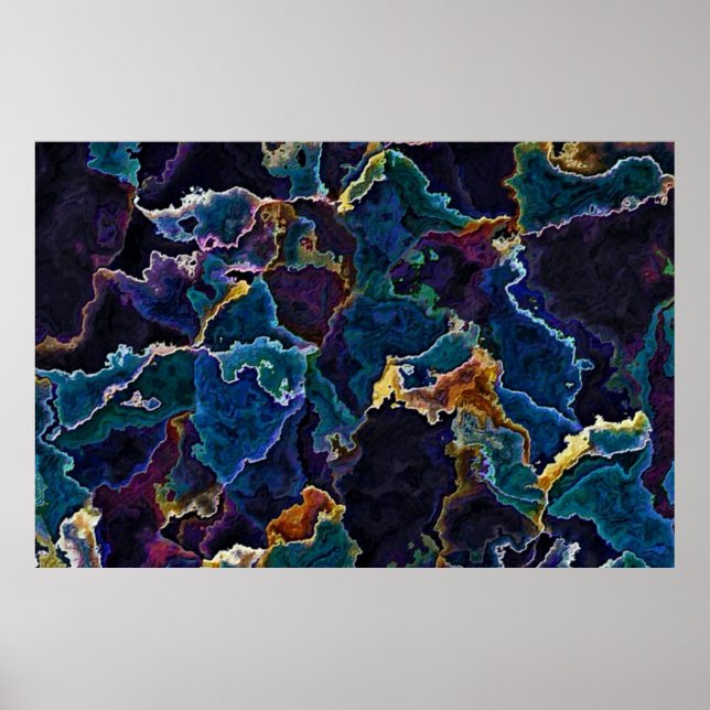 Póster Poster de inclinación de aceite (Frente)