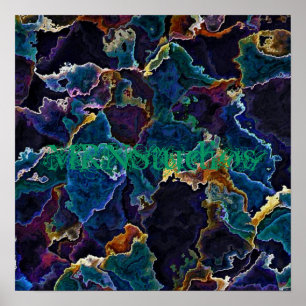 Póster Poster de inclinación de aceite