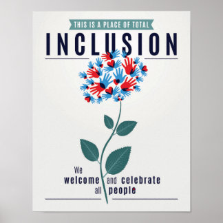 Póster Poster de inclusión total