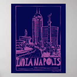 Póster Poster de Indianápolis