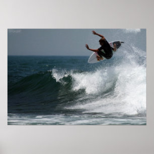 Póster Poster de informe de surf