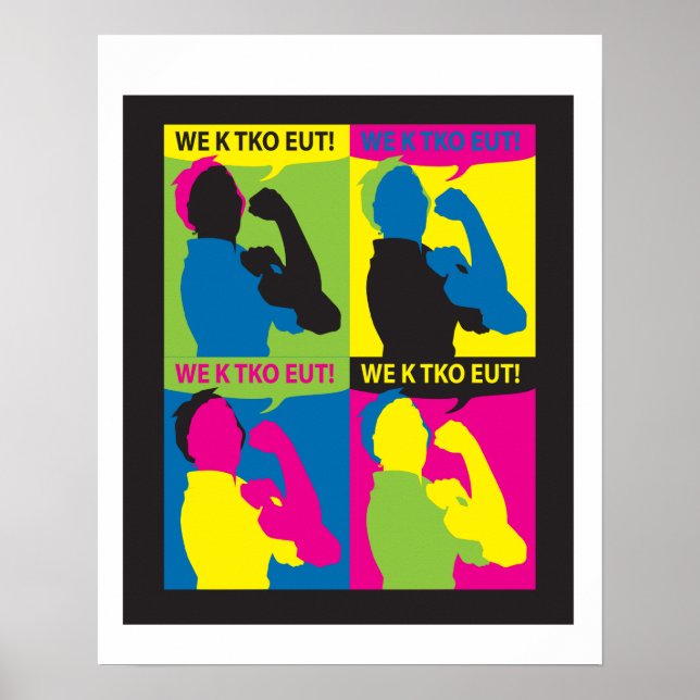 Póster Poster de informe judicial (Frente)