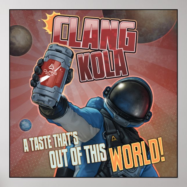 Póster Poster de Ingenieros Espaciales - Clang Kola 2 (Frente)