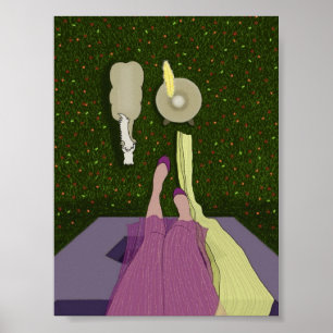 Póster Poster de Instagram de Rapunzel