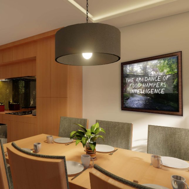 Póster Poster de inteligencia de Seneca de cita latina (Subido por el creador)