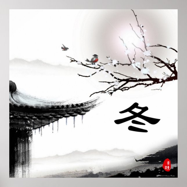 Póster Poster de invierno (Frente)