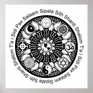 Póster poster de iPeace Mandala