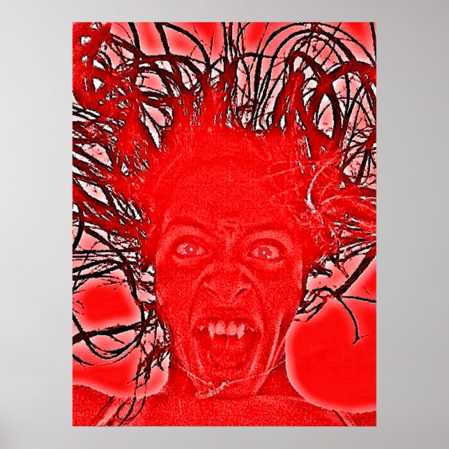Póster Poster de ira (Frente)