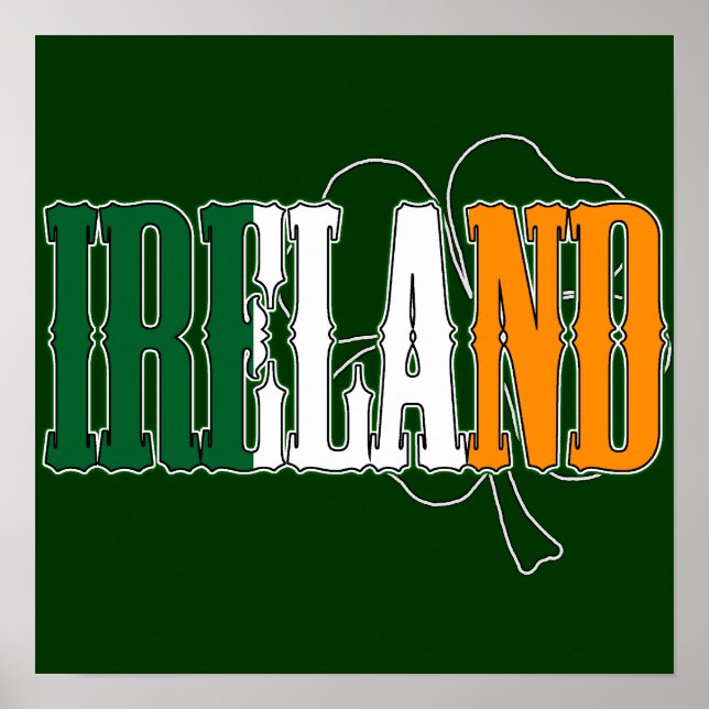 Póster Poster de IRLANDA (Frente)