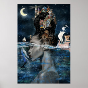 Póster Poster de Island Woman