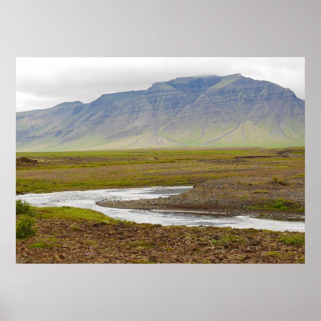 Póster Poster de Islandia (Frente)