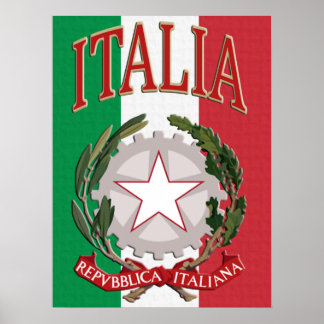 Póster Poster de Italia