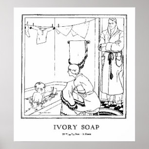 Póster Poster de Ivory Soap