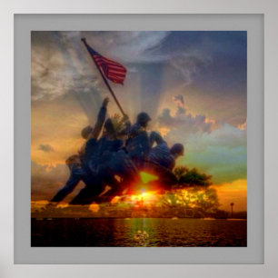 Póster poster de Iwo Jima