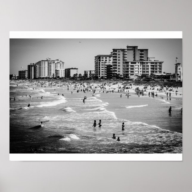 Póster Poster de Jacksonville Beach (Frente)