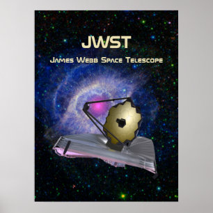Póster Poster de James Webb Space Telescope JWST