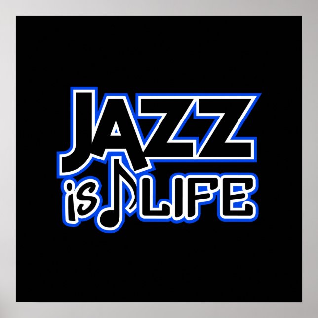 Póster Poster de jazz (Frente)