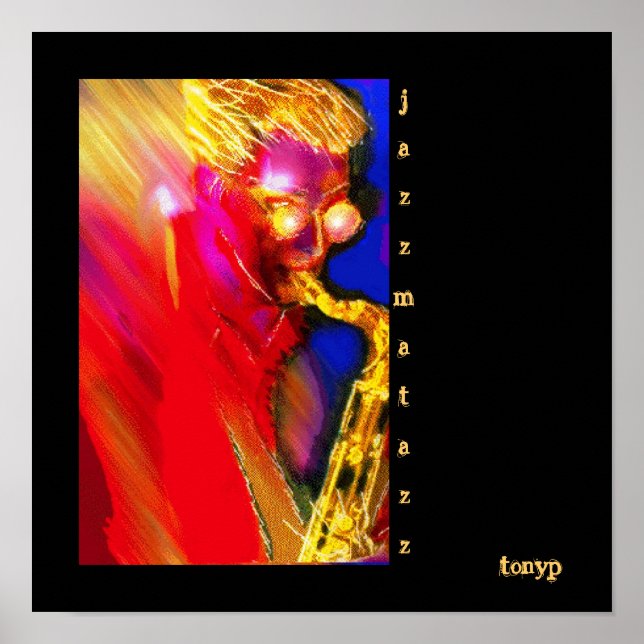Póster Poster de jazz (Frente)