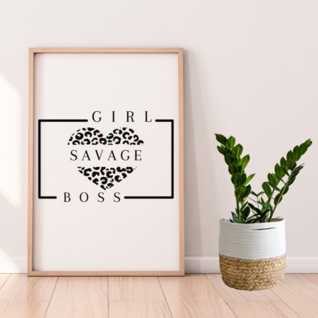 Póster Poster de jefe de Chica de Savage (Subido por el creador)