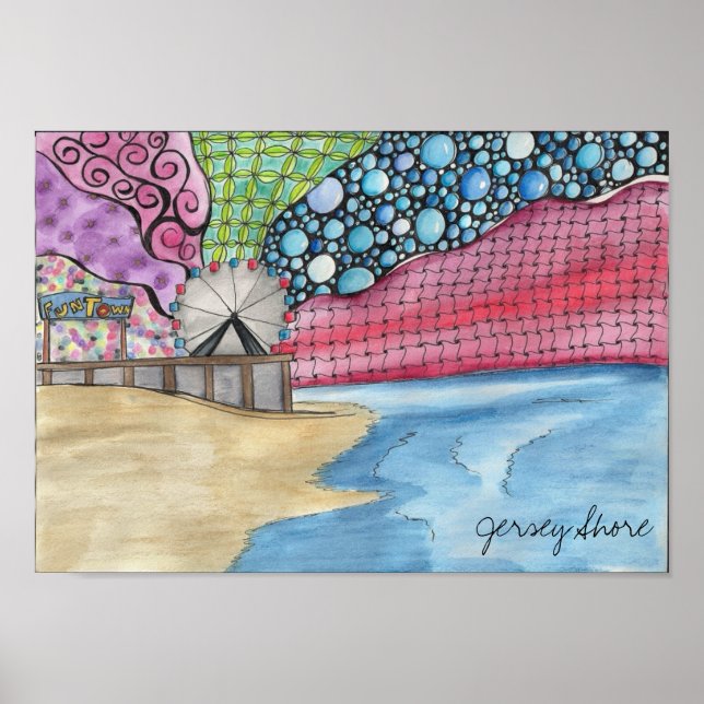 Póster Poster de Jersey Shore (Frente)