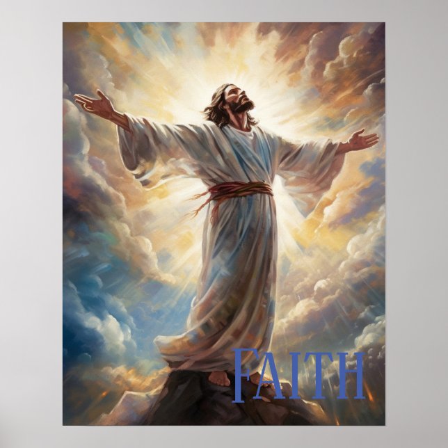Póster Poster de Jesus Faith (Frente)
