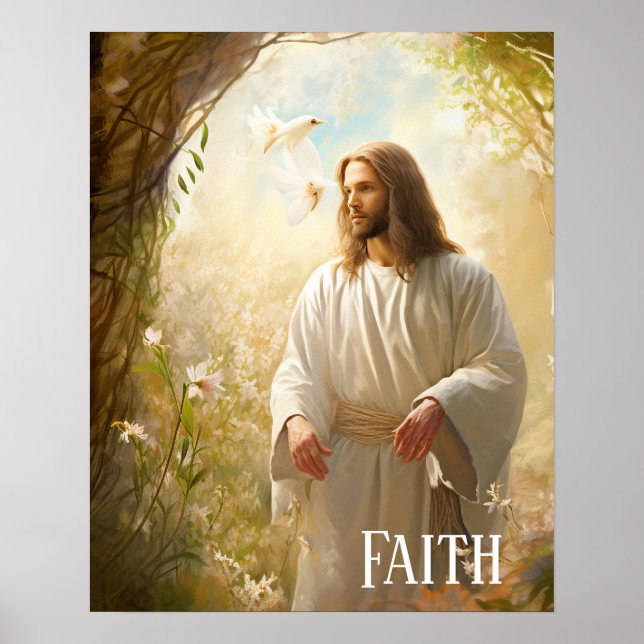 Póster Poster de Jesus Faith (Frente)