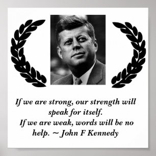 Póster Poster de John F. Kennedy