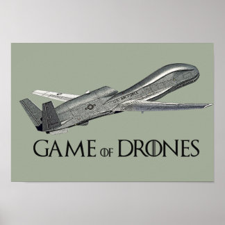 Póster Poster de Juego de Drones
