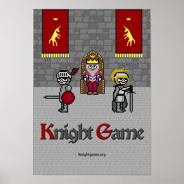 Póster Poster de juego Knight (Frente)