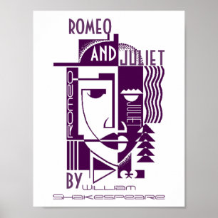 Póster Poster De Juego Para Romeo Y Juliet William Shakes