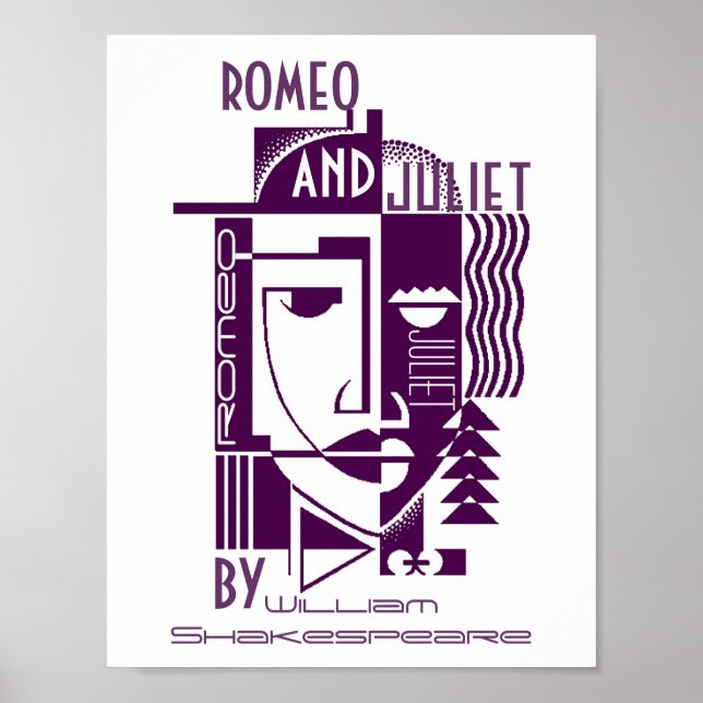 Póster Poster De Juego Para Romeo Y Juliet William Shakes (Frente)