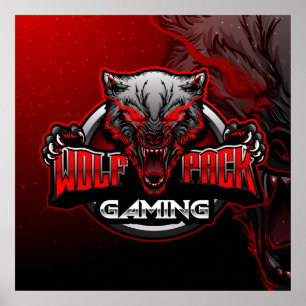 Póster Poster de juegos Wolf Pack