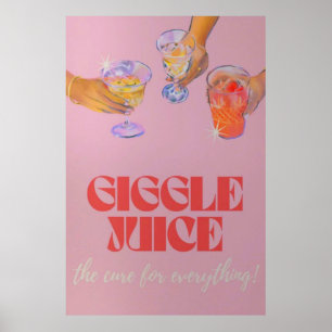 Póster Poster de jugo de alternancia