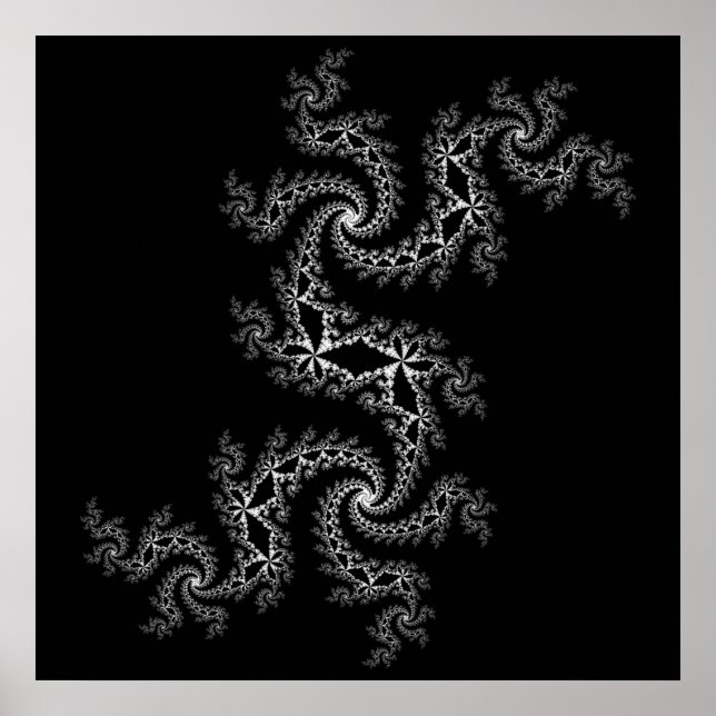 Póster Poster de Julia 300488 negra y blanca (Frente)