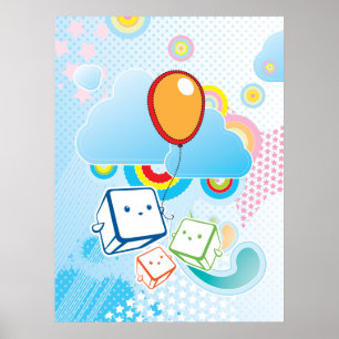 Póster Poster de Kawaii