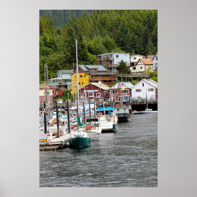Póster Poster de Ketchikan Alaska (Frente)