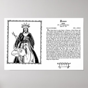 Póster Poster de King Paimon