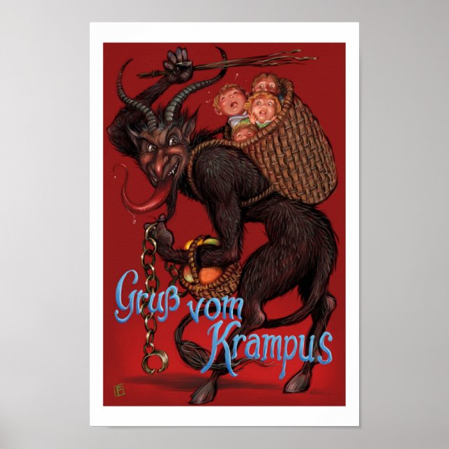 Póster Poster de Krampus (Frente)