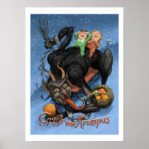 Póster Poster de Krampus