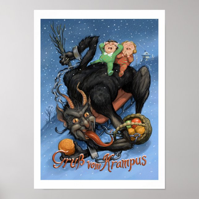 Póster Poster de Krampus (Frente)