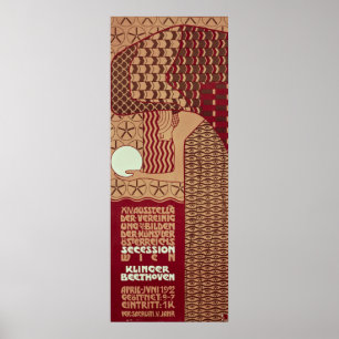 Póster Poster de la 14ª Exposición de Viena