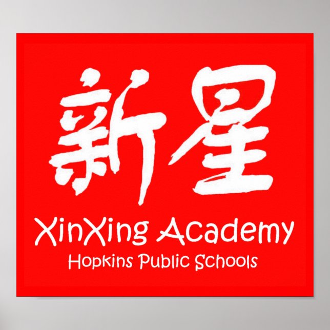 Póster Poster de la Academia XinXing (Frente)