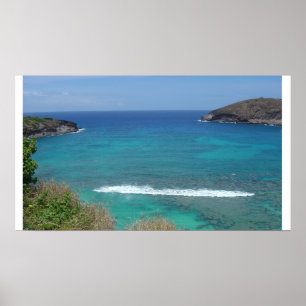 Póster Poster de la bahía de Hanauma