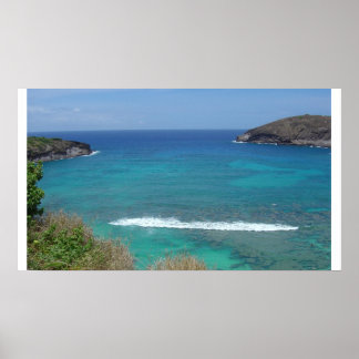 Póster Poster de la bahía de Hanauma