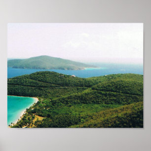 Póster Poster de la Bahía de Megan, Santo Tomás